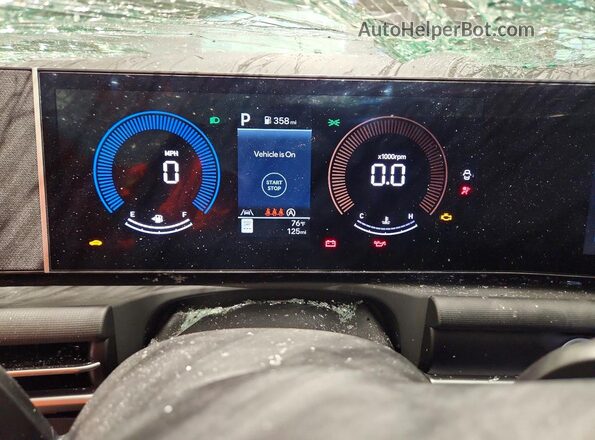 5NMJBCDE4TH750334 2026 HYUNDAI TUCSON Green Սարքավորումների վահանակի տեսք