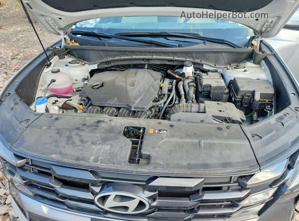 5NMJBCDEXSH543462 2025 HYUNDAI TUCSON White Vista del compartimento del motor