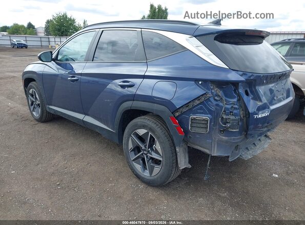 5NMJBCDEXSH580382 2025 HYUNDAI TUCSON Blue Задня ліва чверть