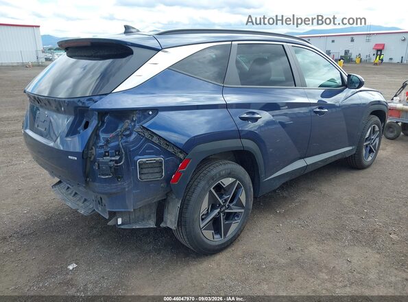 5NMJBCDEXSH580382 2025 HYUNDAI TUCSON Blue Задня права чверть