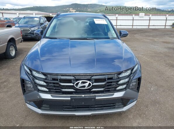 5NMJBCDEXSH580382 2025 HYUNDAI TUCSON Blue Вид задньої частини салону