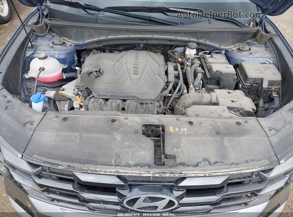 5NMJBCDEXSH580382 2025 HYUNDAI TUCSON Blue Вид ззаду