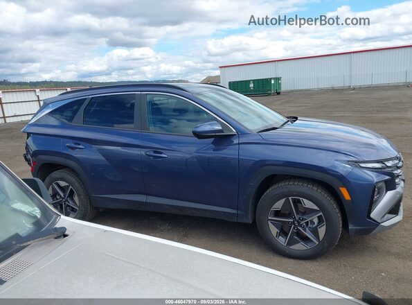 5NMJBCDEXSH580382 2025 HYUNDAI TUCSON Blue Панорамний вид салону 360°