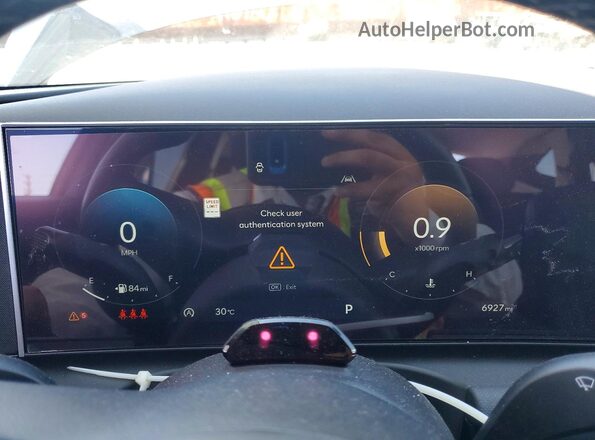 5NMJC3DE8SH562802 2025 HYUNDAI TUCSON Серый Вид щитка приборов