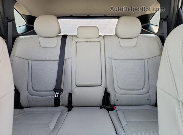 5NMJCCAE1NH160029 2022 HYUNDAI TUCSON White უკანა სავარძლების ხედი