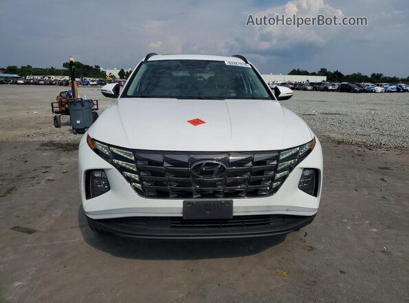 5NMJCCAE3NH048283 2022 HYUNDAI TUCSON White Widok z przodu