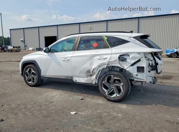 5NMJCCAE3NH048283 2022 HYUNDAI TUCSON White Tył lewy