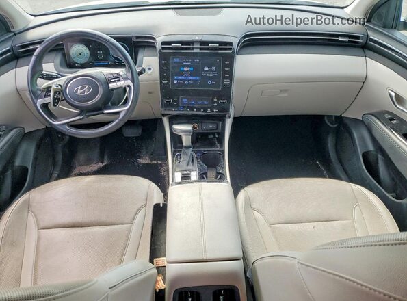 5NMJCCAE3NH048283 2022 HYUNDAI TUCSON White Widok deski rozdzielczej