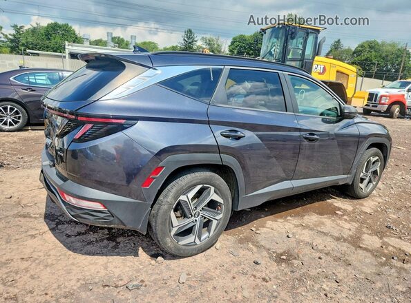 5NMJCCAEXNH061791 2022 HYUNDAI TUCSON Black Trasero derecho