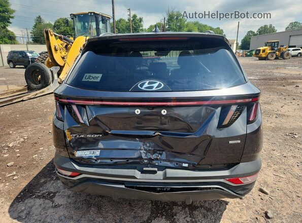 5NMJCCAEXNH061791 2022 HYUNDAI TUCSON Black Vista trasera