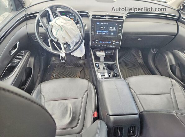 5NMJCCAEXNH158487 2022 HYUNDAI TUCSON White Dashboard view