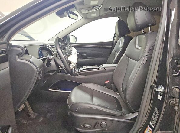 5NMJE3AE3PH235312 2023 HYUNDAI TUCSON Черный Вид салона спереди