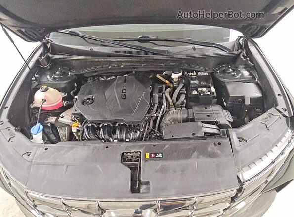 5NMJE3AE3PH235312 2023 HYUNDAI TUCSON Черный Вид подкапотного пространства