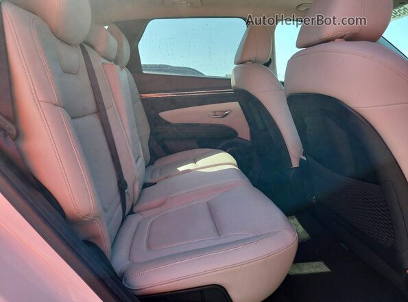 5NMJE3AE9NH112840 2022 HYUNDAI TUCSON Белый Вид задней части салона