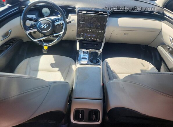 5NMJECAE0NH091778 2022 HYUNDAI TUCSON Синий Вид панели приборов