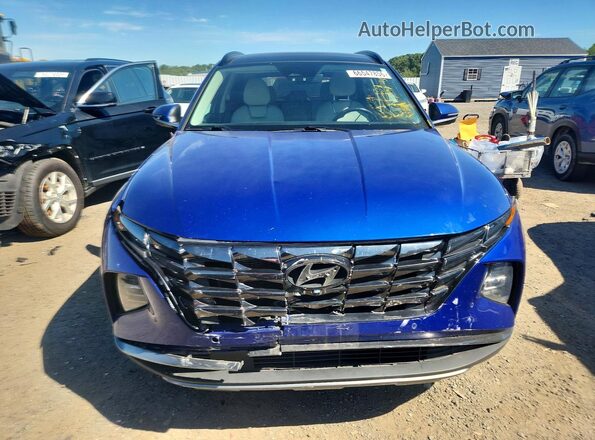 5NMJECAE0NH091778 2022 HYUNDAI TUCSON Синий Вид спереди