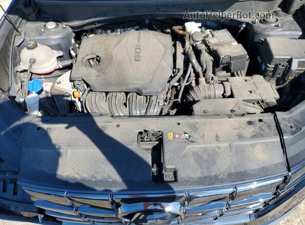 5NMJECAE0NH160159 2022 HYUNDAI TUCSON Charcoal Շարժիչի բաժամունքի տեսք