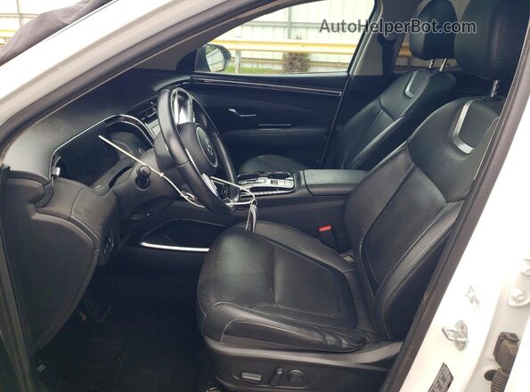 5NMJECAE2NH052612 2022 HYUNDAI TUCSON White Vista interior delantera