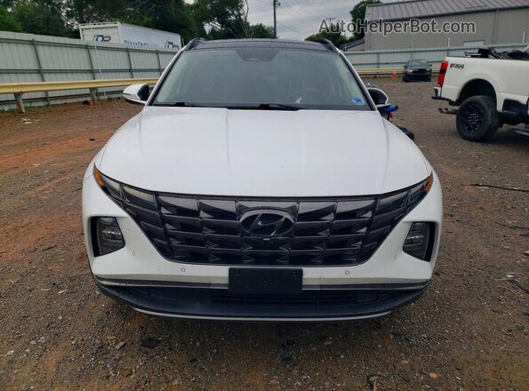 5NMJECAE2NH052612 2022 HYUNDAI TUCSON White Vista frontal