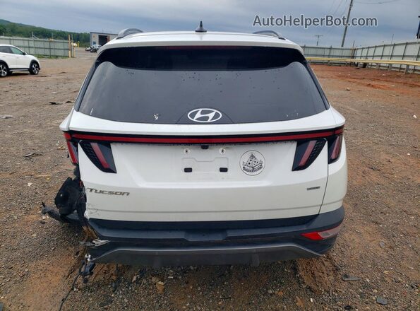 5NMJECAE2NH052612 2022 HYUNDAI TUCSON White Vista trasera
