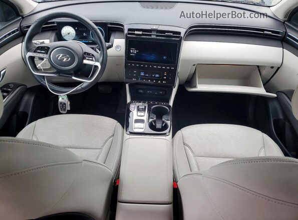 5NMJECAE5PH293485 2023 HYUNDAI TUCSON Gray Вид панелі приладів