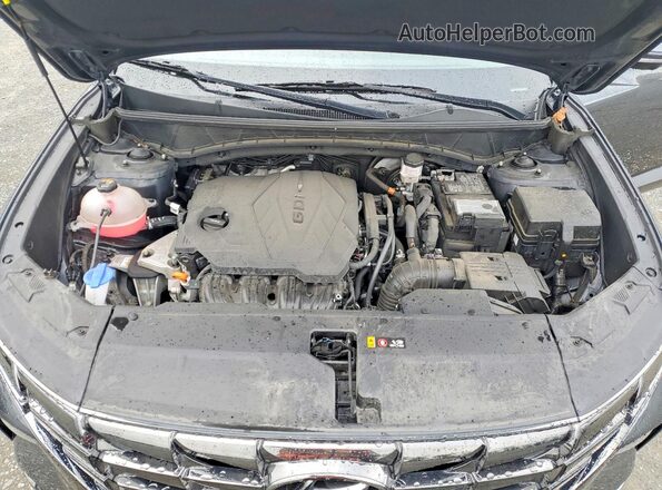 5NMJECAE5PH293485 2023 HYUNDAI TUCSON Gray Вид підкапотного простору