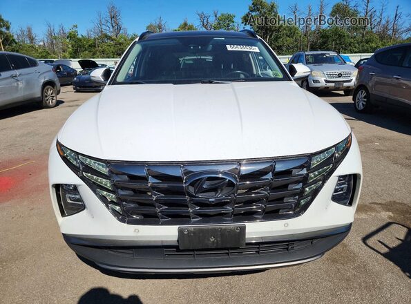 5NMJECAE6NH109149 2022 HYUNDAI TUCSON White Vista frontal