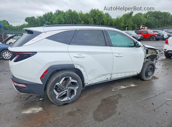 5NMJECAE8NH036365 2022 HYUNDAI TUCSON White Rear right