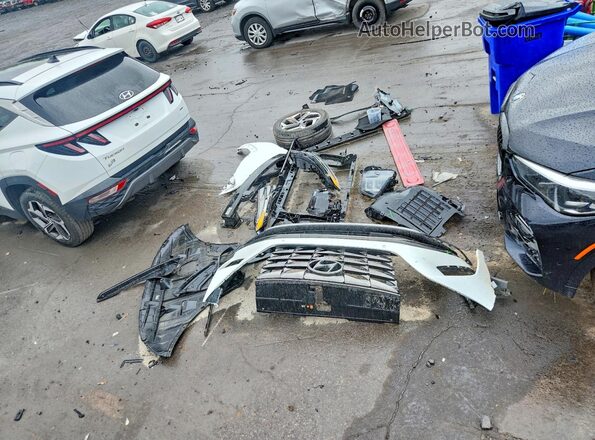 5NMJECAE8NH036365 2022 HYUNDAI TUCSON White VIN sticker view