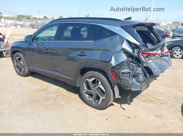 5NMJECAE9NH053661 2022 HYUNDAI TUCSON Серый Задняя левая четверть