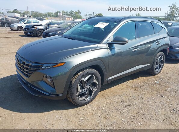 5NMJECAE9NH053661 2022 HYUNDAI TUCSON Серый Передняя левая четверть