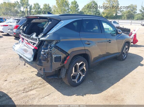 5NMJECAE9NH053661 2022 HYUNDAI TUCSON Серый Задняя правая четверть