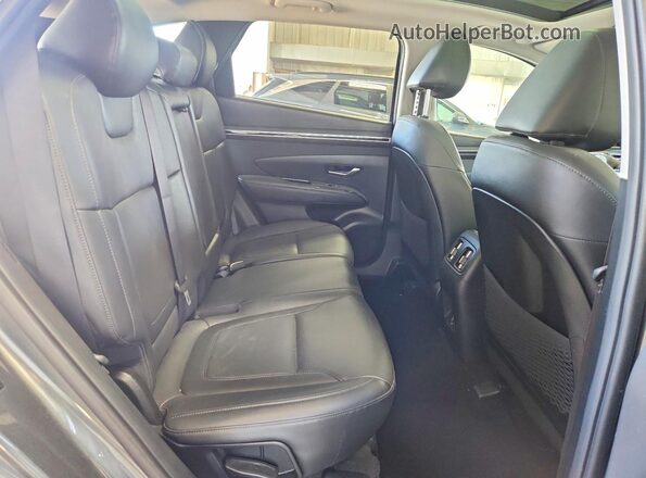 5NMJECAEXPH169096 2023 HYUNDAI TUCSON Gray Rear seats view