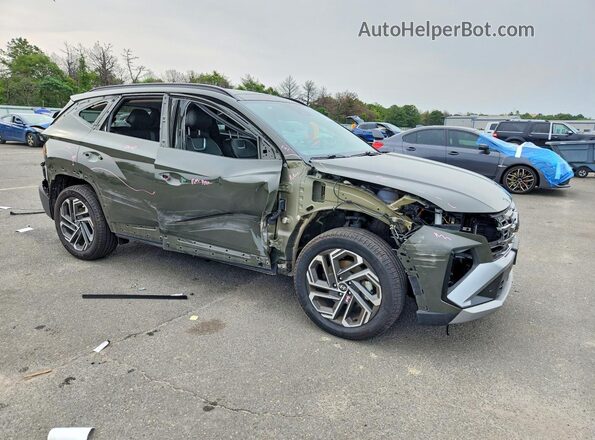 5NMJECDE0SH458489 2025 HYUNDAI TUCSON Green Delantero derecho