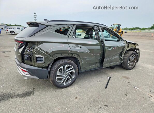 5NMJECDE0SH458489 2025 HYUNDAI TUCSON Green Trasero derecho