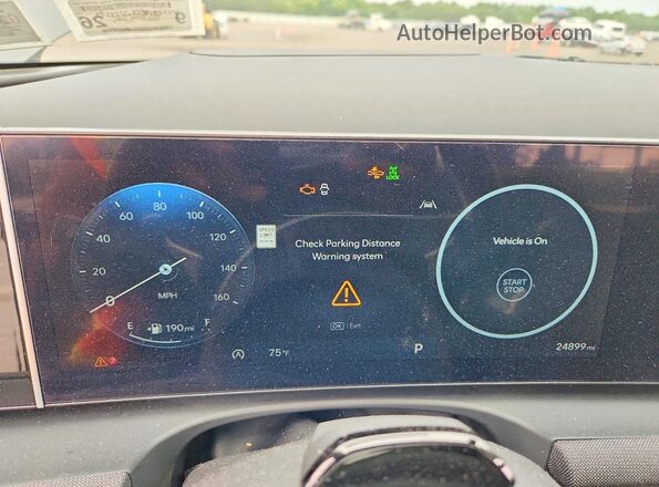 5NMJECDE0SH458489 2025 HYUNDAI TUCSON Green Vista del cuadro de instrumentos