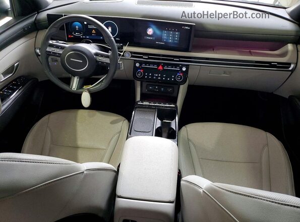 5NMJECDE3SH466148 2025 HYUNDAI TUCSON White Dashboard view