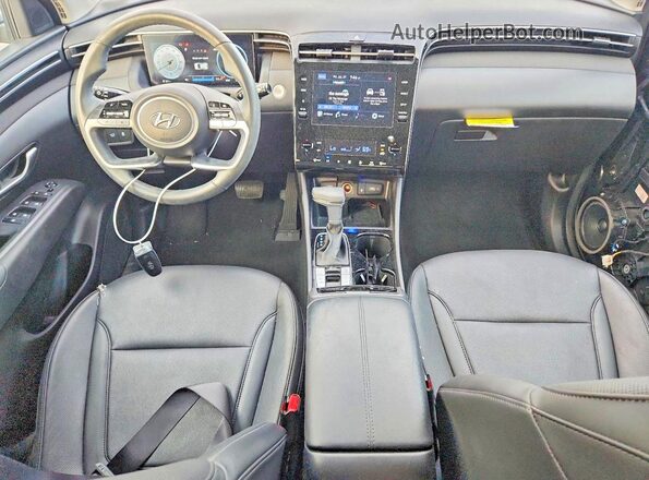 5NMJF3AE4PH238801 2023 HYUNDAI TUCSON Gray Widok deski rozdzielczej
