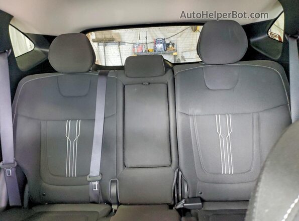 5NMJF3AE7NH050402 2022 HYUNDAI TUCSON Gray Rear seats view
