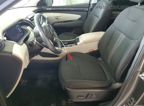 5NMJF3AE7NH050402 2022 HYUNDAI TUCSON Gray Front interior view