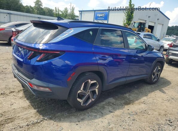5NMJF3AE8PH163035 2023 HYUNDAI TUCSON Blue Trasero derecho
