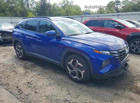 5NMJF3AE8PH163035 2023 HYUNDAI TUCSON Blue Delantero derecho