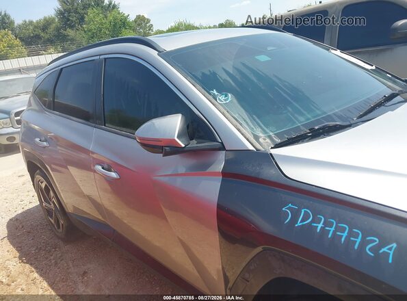 5NMJF3AE8PH186945 2023 HYUNDAI TUCSON Silver Вид задньої частини салону