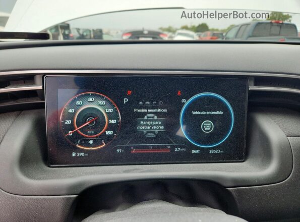 5NMJF3DE4RH315956 2024 HYUNDAI TUCSON Белый Вид щитка приборов