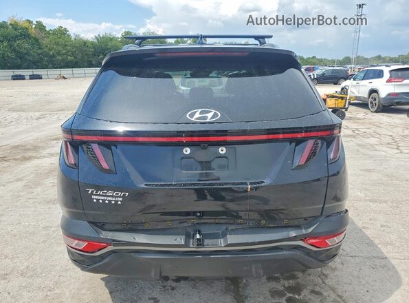 5NMJF3DE4RH345944 2024 HYUNDAI TUCSON Blue Вид ззаду
