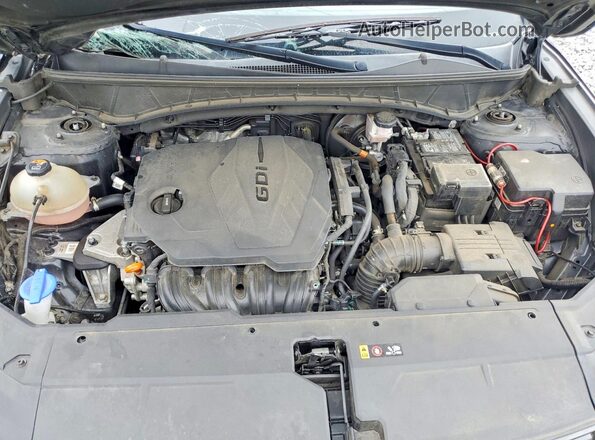 5NMJFCAE0NH106034 2022 HYUNDAI TUCSON Black Vista del compartimento del motor