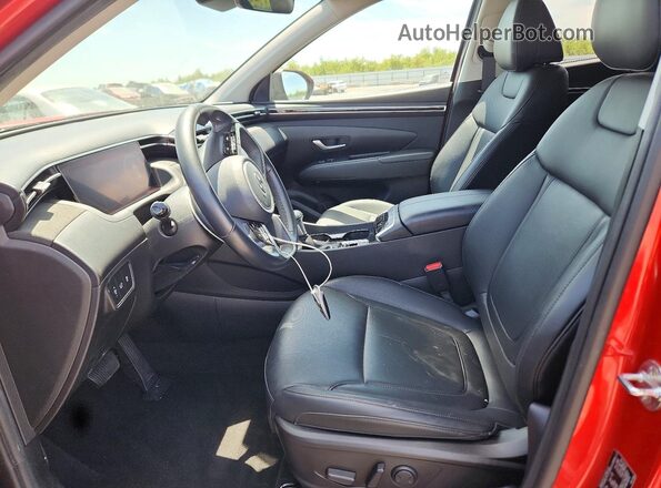 5NMJFCAE0PH206282 2023 HYUNDAI TUCSON Red წინა სალონის ხედი