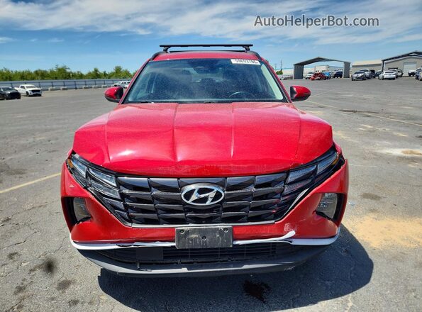 5NMJFCAE0PH206282 2023 HYUNDAI TUCSON Red წინა ხედი