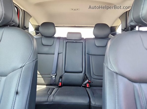 5NMJFCAE0PH206282 2023 HYUNDAI TUCSON Red უკანა სავარძლების ხედი