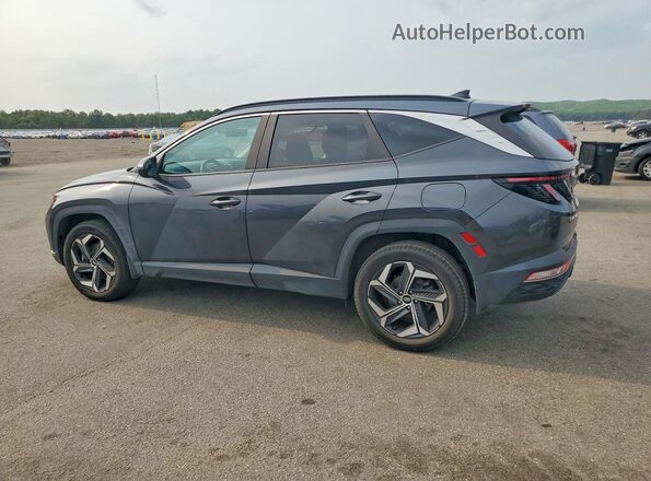 5NMJFCAE4NH129154 2022 HYUNDAI TUCSON Gray Задня ліва чверть